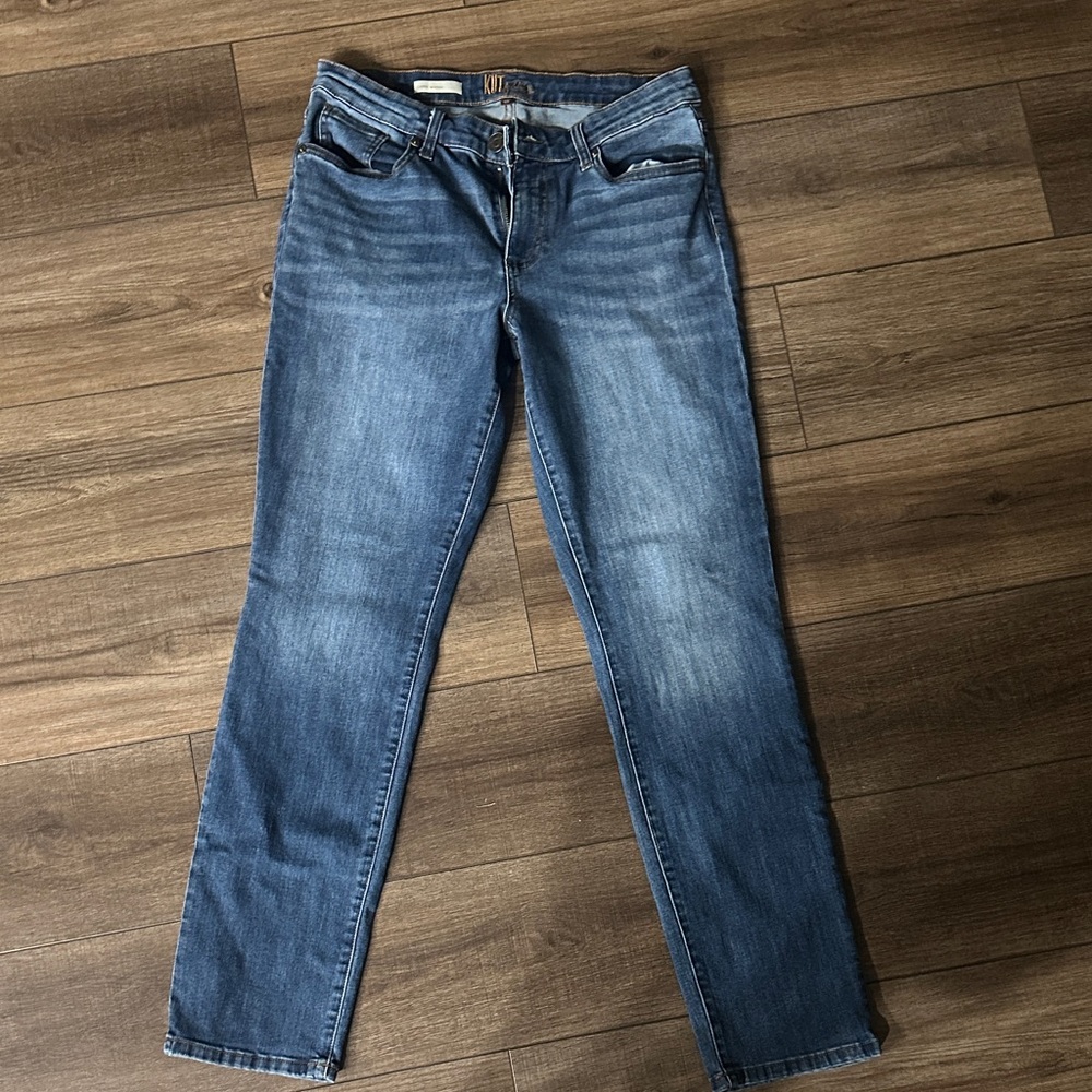 Kut from the Kloth Women's Straight Leg Jeans in Blue